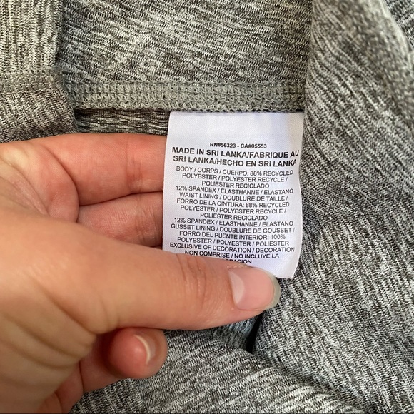 Nike Grey Just Do It Legging - Picture 3 of 5